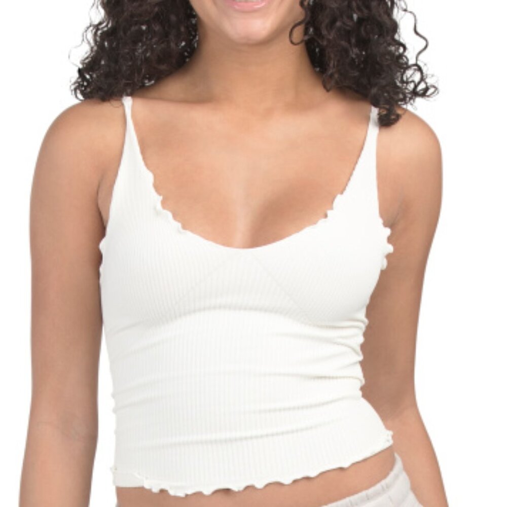 new FREE PEOPLE Easy To Love Seamless Cami / Ivory